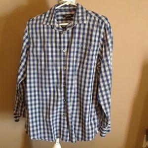 Claiborne men's large button up shirt